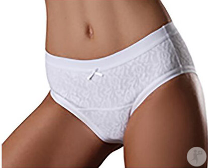Suprima 1267 Slip La Donna Damen Weiß L 1 Stück