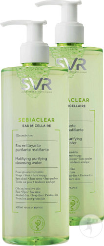 SVR Sebiaclear Cleansing Lotion Duopack 2x400ml (CNK non officiel)
