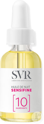 SVR Sensifine Beruhigendes Regenerierendes Nachtöl Empfindliche Mehrfach-Allergische Haut 30ml