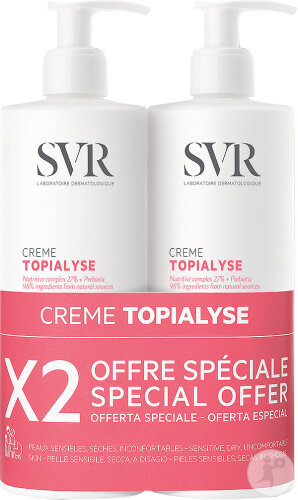 SVR Topialyse Duo Creme 2x400ml