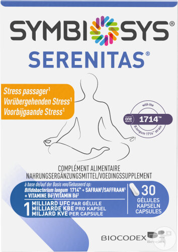 Symbiosys Serenitas Reaktion Auf Stress Nahrungsergänzungsmittel 30 Kapseln