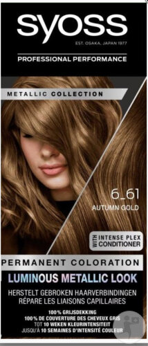 Syoss Metallic Collection 6-61 Autumn Gold 1 Kit