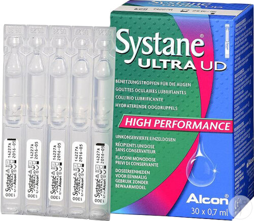 Systane Ultra Augentropfen Ohne Konservierungsstoffe 30 Einzeldosen 0,7ml