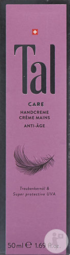 Tal Care Handcreme Anti-Age Mit Traubenkernöl Tube 50ml