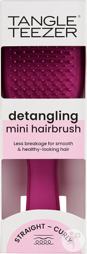 Tangle Teezer Ultimative Mini-Haarbürste Zum Entwirren Electric Raspberry 1 Stück