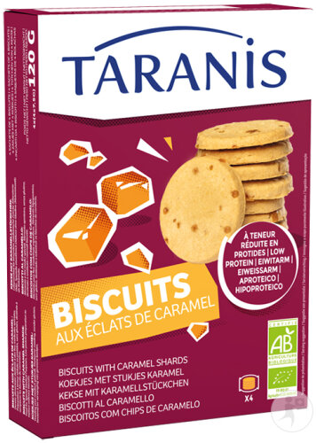Taranis Kekse Karamellstücke Bio 120g