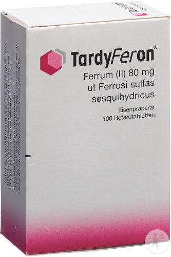 Tardyferon Retardtabletten 80mg 100 Stück
