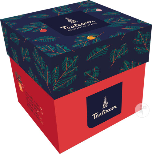 Teatower Die kleine Teebox Rot 10 Produkte