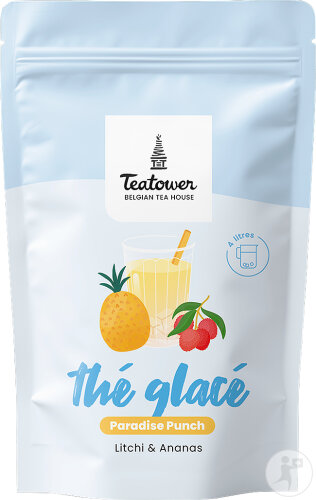 Teatower Paradise Punch Fruchtaufguss Litschi Ananas 60g