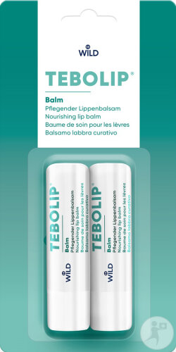 Tebodont Tebolip Balm Duo Pflegender Lippenbalsam 2 Stück