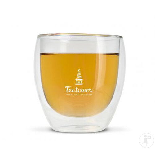 Teatower Marrakech Sunset Bio Grüner Tee Hauptaroma Minze Orangenblüte 100g-3