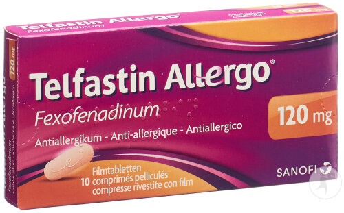 Telfastin Allergo Filmtabletten 120mg 10 Stück