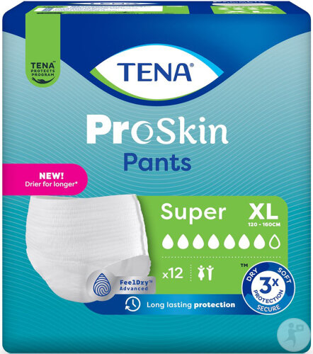 Tena Pants Super XL 120-160cm 12 Stück