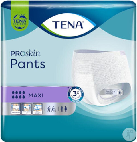Tena Proskin Pants Maxi Inkontinenzhosen Größe S 10 Stück