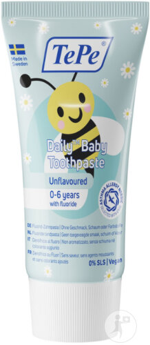 TePe Daily Baby Zahnpasta 0-6 Jahre Tube 50ml