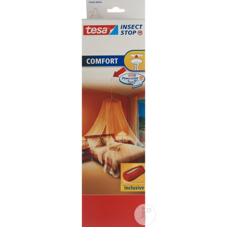 Tesa Comfort Fliegengitter Moskitonetz Deckenhaken 1 Stück