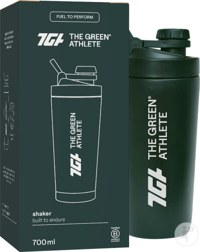 The Green Athlete Shaker 700ml 1 Stück