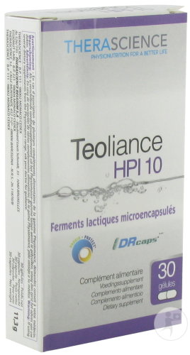Therascience Physiomance Teoliance HPI 10 Mikroverkapselte Milchsäurebakterien 30 Kapseln
