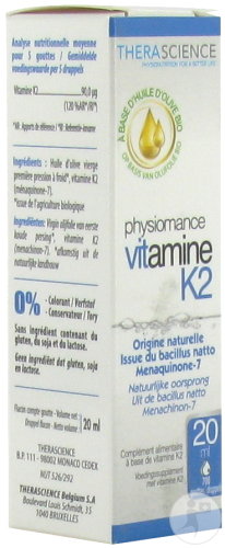 Therascience Physiomance Vitamin K2 Tropfflasche 20ml