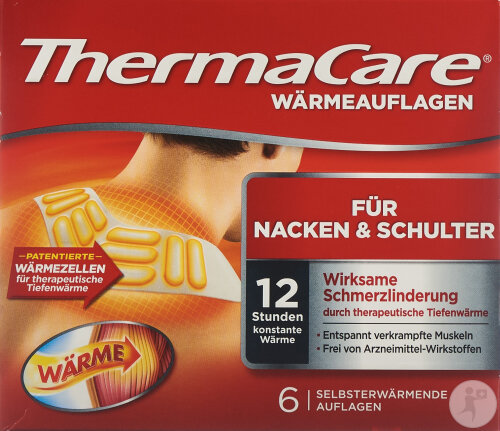Thermacare Hals-Schulter-Arm-Kompressen 6 Stück