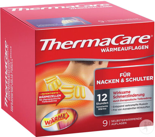 Thermacare Nacken Schulter Armauflage 9 Stück