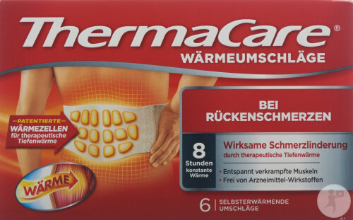 ThermaCare Wärmeumschläge Bei Rückenschmerzen 6 Stück