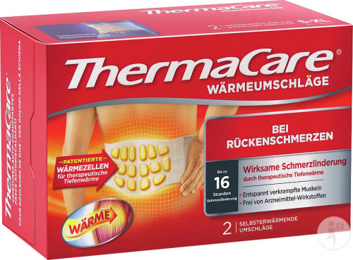 ThermaCare Wärmeumschläge Bei Rückenschmerzen 2 Stück