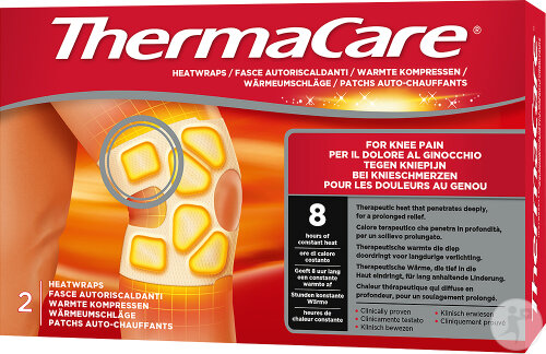 ThermaCare Selbstwärmepflaster Knie 2 Pflasters