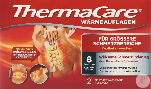 Thermacare Wärmepflaster Größere Schmerzbereiche 2 Stück