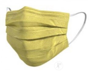 Timask Medizinische Einwegmaske Typ IIR Gold 50 Stück