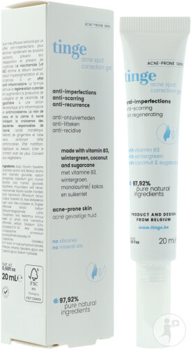 Tinge Akne-Flecken-Korrekturgel Kanülen-Tube 20ml