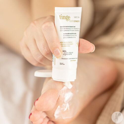 Tinge Creme Für Den Diabetischen Fuß Tube 50ml-3