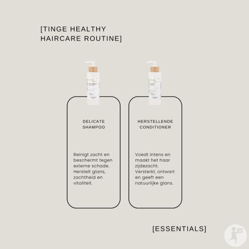 Tinge Delicate Shampoo Reiniger Pumpflasche 200ml | Newpharma