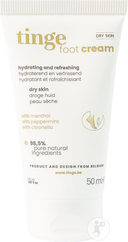 Tinge Feuchtigkeitscreme Für Trockene Füße Tube 50ml