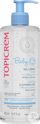 Topicrem Baby Sanftes Waschgel 500ml