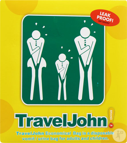 Traveljohn Economical Einweg Brech/Urinbeutel 5 Stück