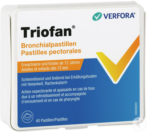 Triofan Bronchialpastillen 40 Stück