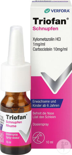 Triofan Erkältung Dosierspray Erwachsene Und Kinder 10ml