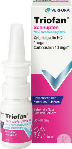 Triofan Erkältung Ohne Konservierungsstoffe Spray Erwachsene & Kinder 10ml