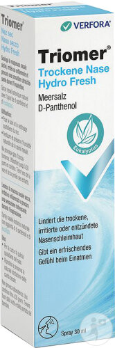 Triomer Hydro Fresh Nasenspray Gegen Trockene Nase 30ml