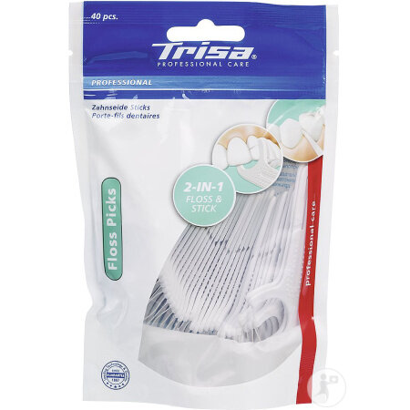 Trisa Floss Picks Professional 40 Stück