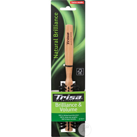 Trisa Natural Brilliance Haarbürste Rund 1 Stück
