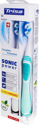 Trisa Sonicpower Complete Protection Duo Medium 2 Stück