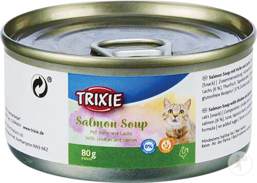 Trixie Salmon Soup Mit Huhn Und Lachs 80g