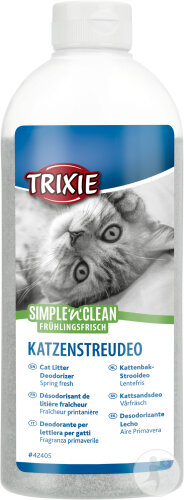 Trixie Simple'n'Clean Katzenstreudeo Frühlingsfrish 750g
