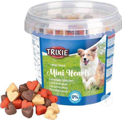 Trixie Trainer Snack Mini Hearts Sehr Kleine Teile Für Hunde 200g