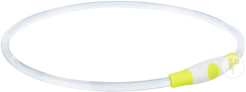 Trixie USB Flash-Leuchtring S-M 40cm/Ø 8mm Grün 1 Stück