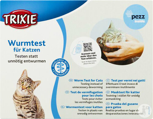Trixie Wurmtest Für Katzen 19,5x15x2cm 1 Stück