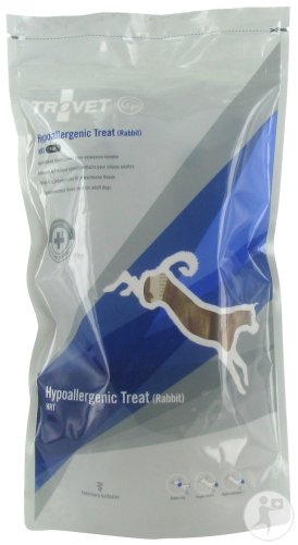 Trovet Leckerchen Hypoallergenic Treat HRT Hund (Kaninchen-Ohren) Beutel 100g