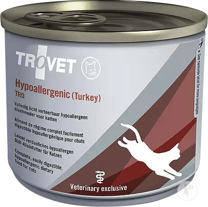 Trovet Hypoallergenic (Truthahn-Reis) TRD Katze 6x200g